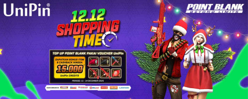 Promo 12.12 Point Blank: Bonus Item Keren & Cashback hingga 15.000 UniPin Credits!